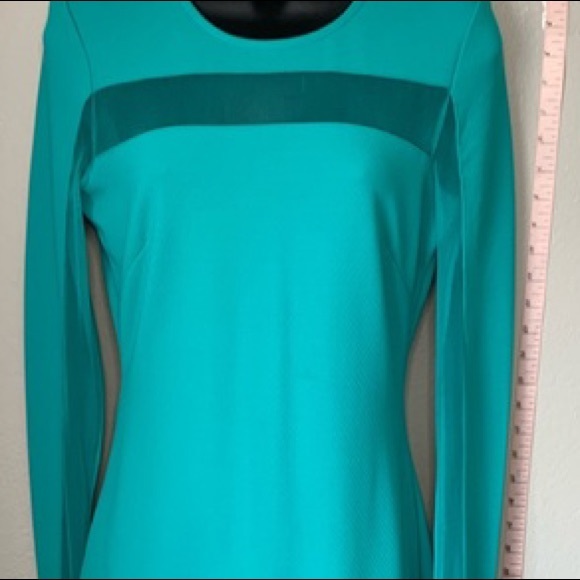 Gianni Bini Turquoise Dress Size Small - Picture 6 of 6